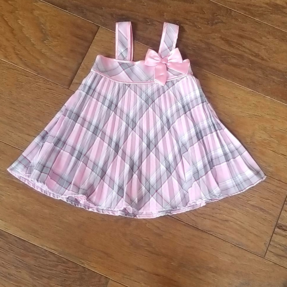 Toddler pleated jumper dress (3T)
